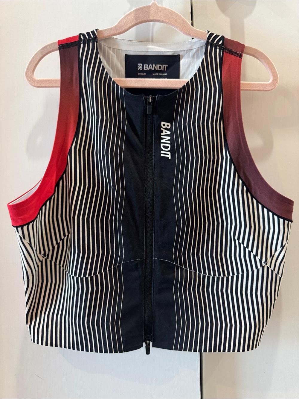 Bandit running LA Marathon 2026 Crop Top